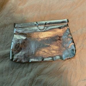 Vintage Silver Clutch Purse